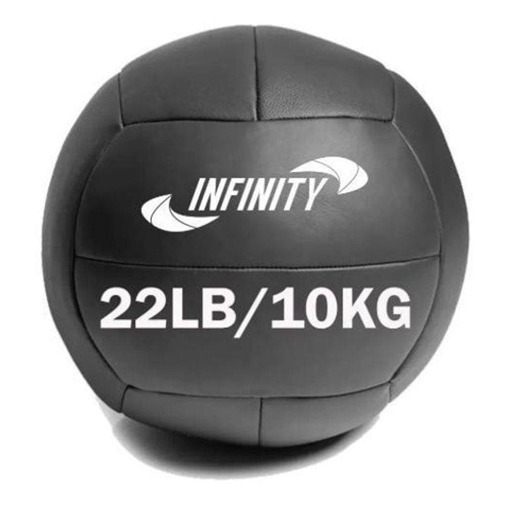 Wall Ball 10 Kg Couro Medicine Funcional Slam Ball