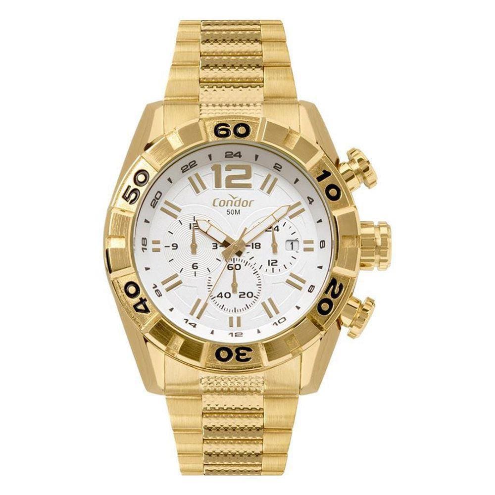 Relógio Masculino Condor Civic Dourado Covd33Aas/4K