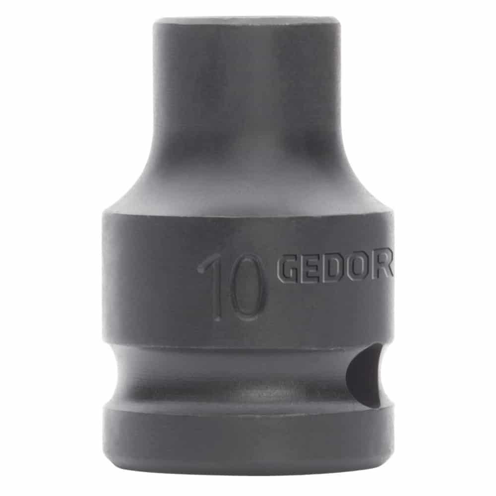 Soquete Impacto Sextavado Curto Gedore Red 1/2 14Mm