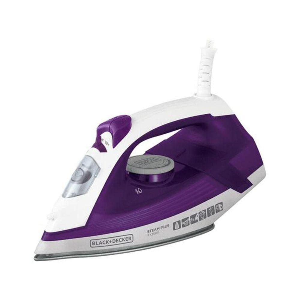 Ferro De Passar Roupa A Vapor Fx2500 Black Decker Roxo 110V