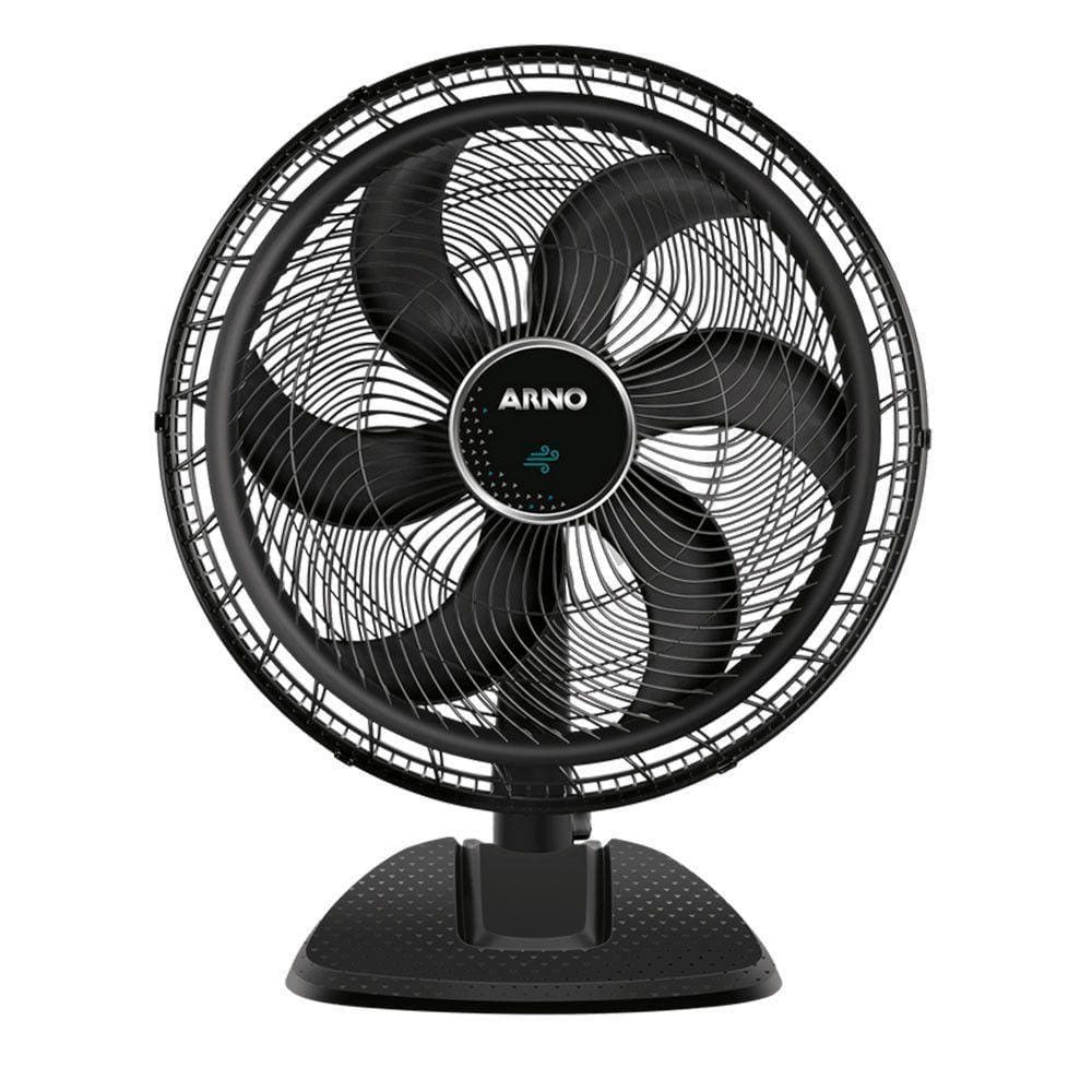 Ventilador De Mesa Ve3470b 50cm Arno Preto 220v