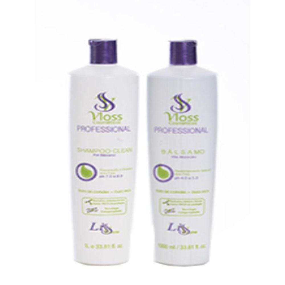 KIT Progressiva Natural LISS Sem Formol VLOSS - BRANCO