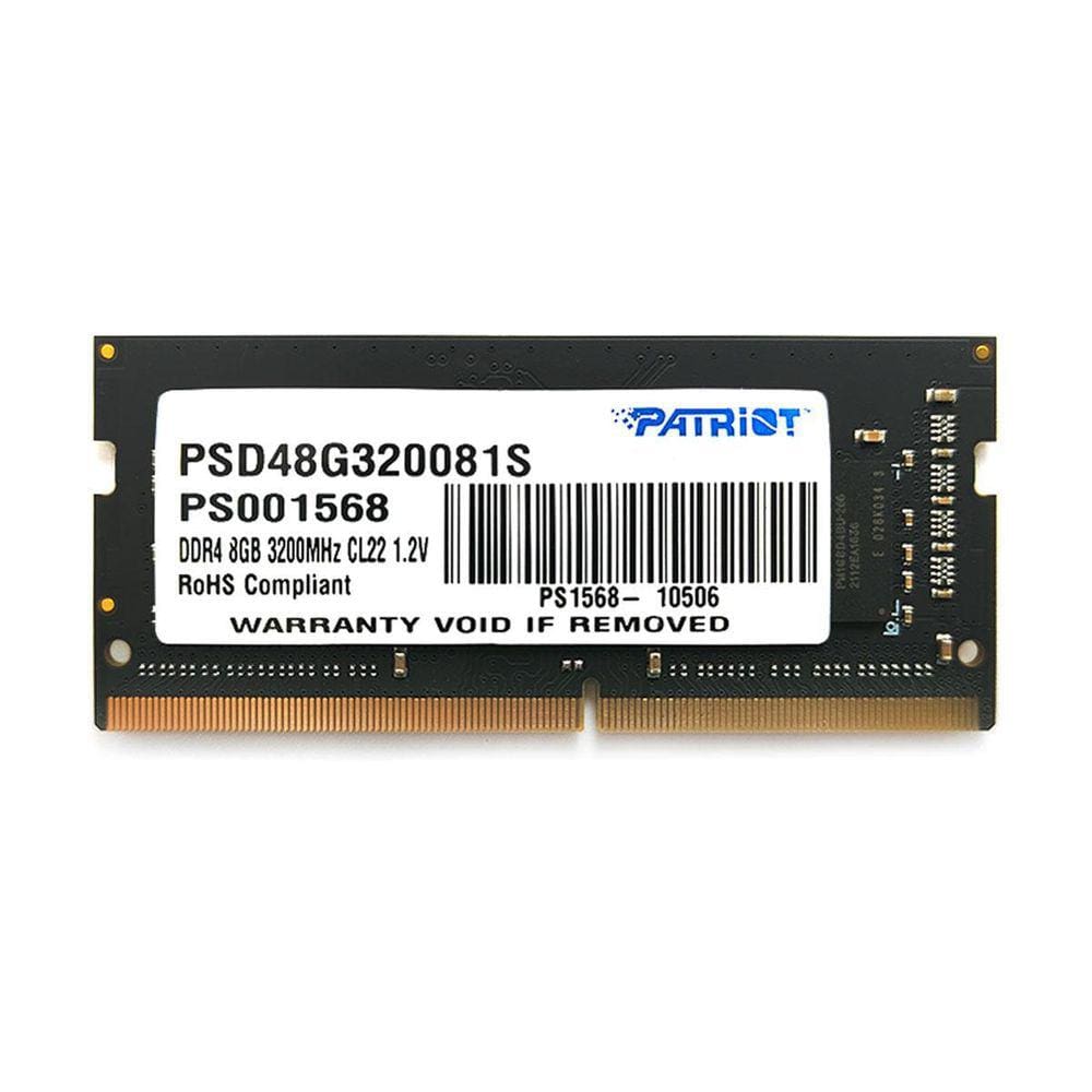 Memória Notebook 8Gb Ddr4 Cl22 Low Voltage Psd48G320081S