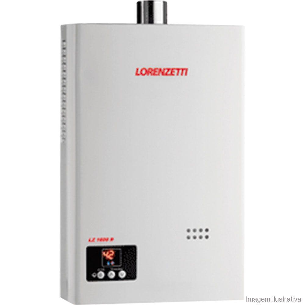 Aquecedor A Gás Lorenzetti Lz1600d Glp