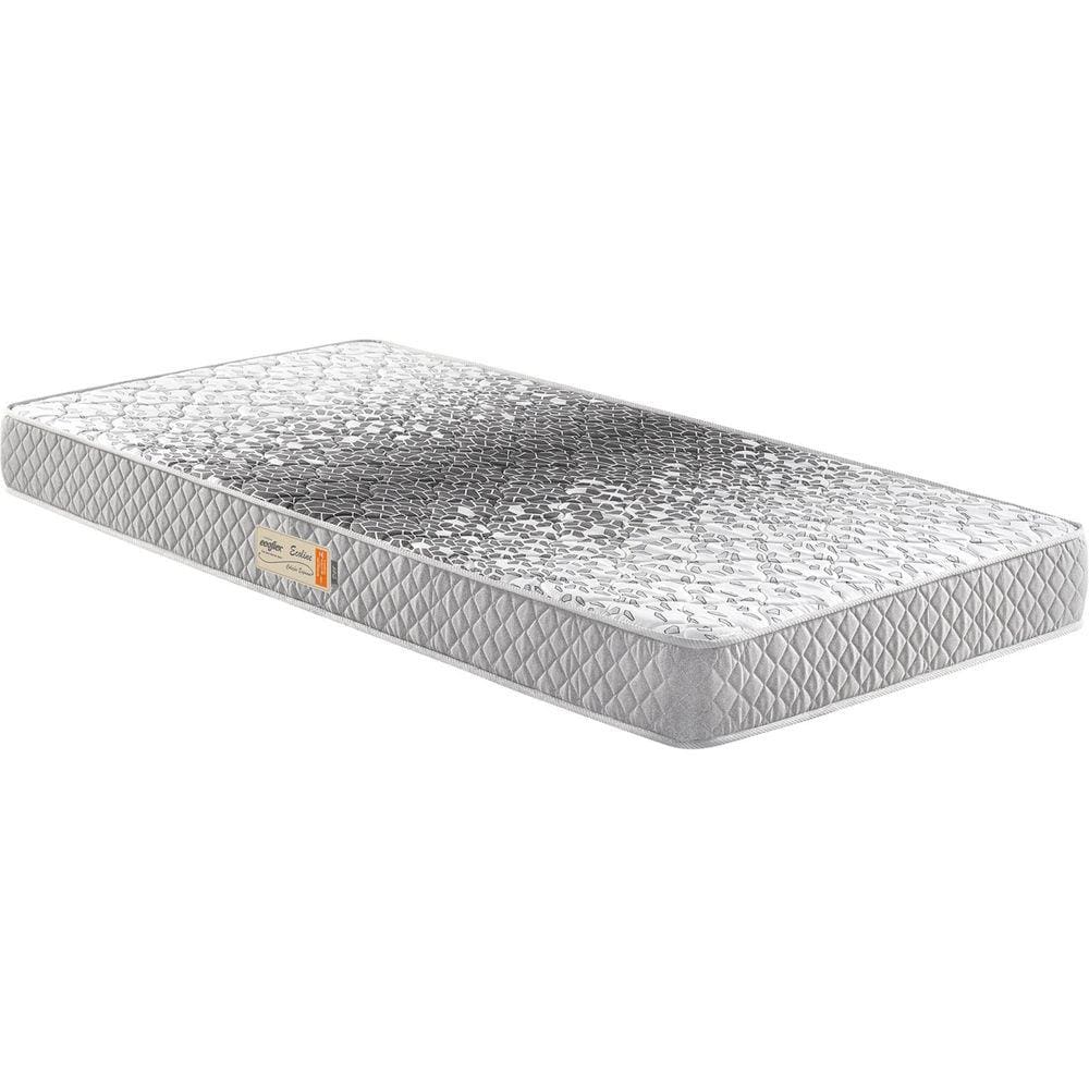Colchão Solteiro Ecoflex D28 Ecoline 078x188x14cm Cinza