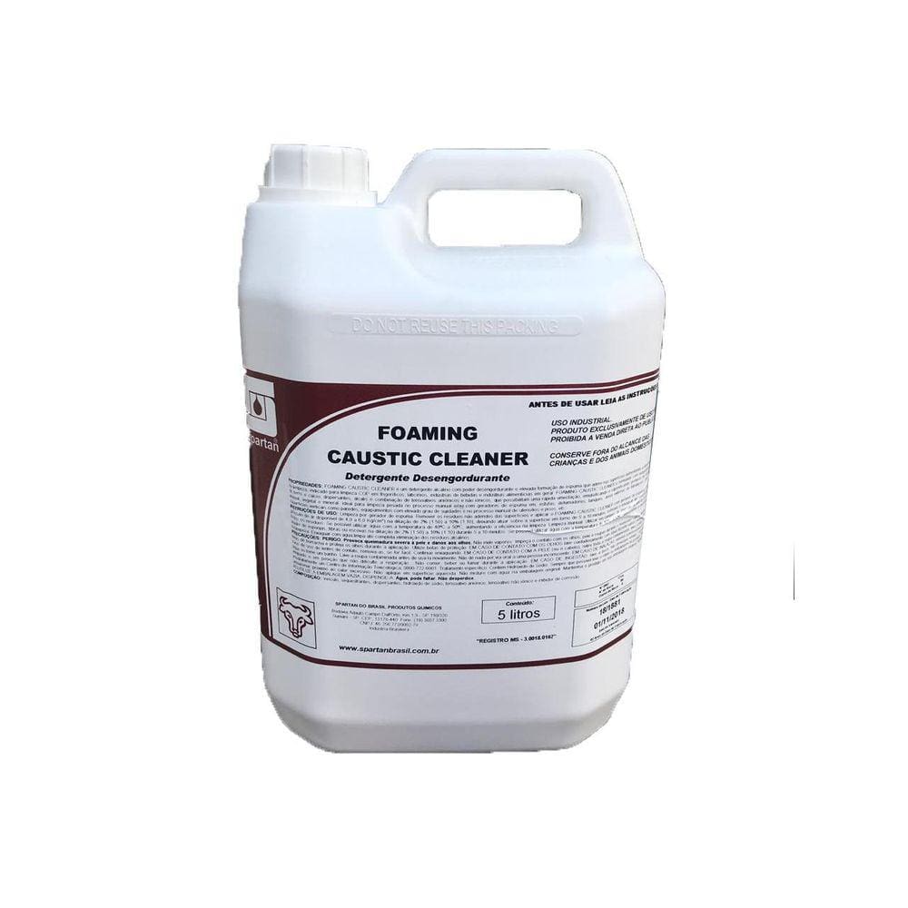 Detergente Desengordurante Foaming Caustic Cleaner Spartan