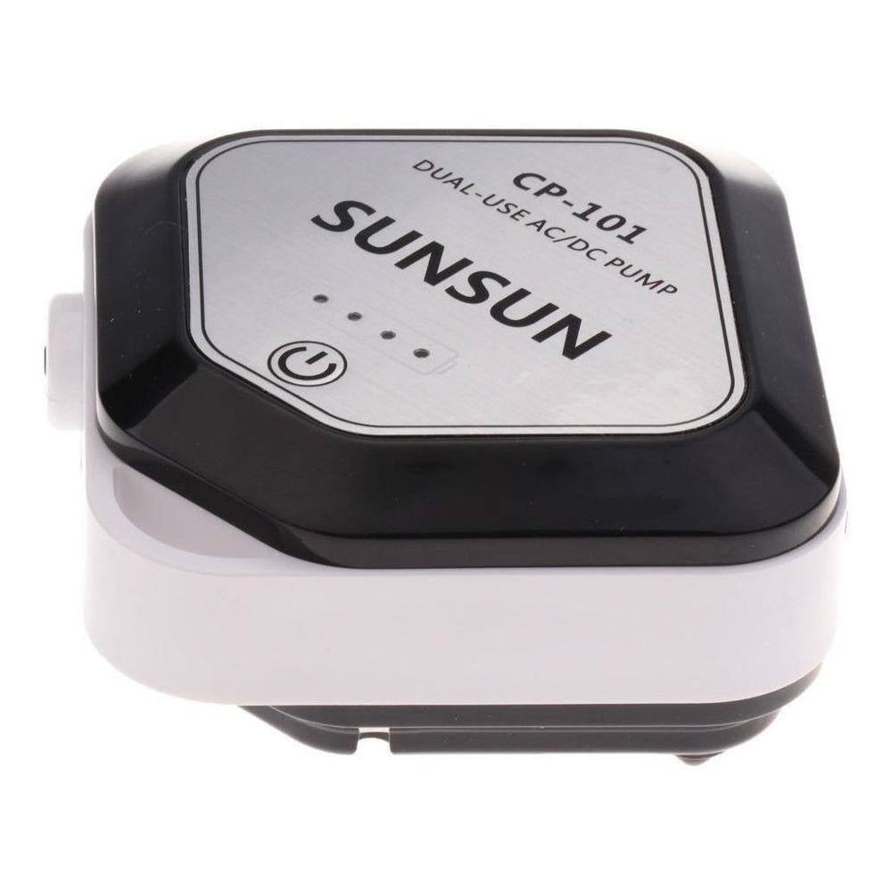 Compressor De Ar Com Bateria Sunsun Cp-101 - 1,5 L/M Bivolt