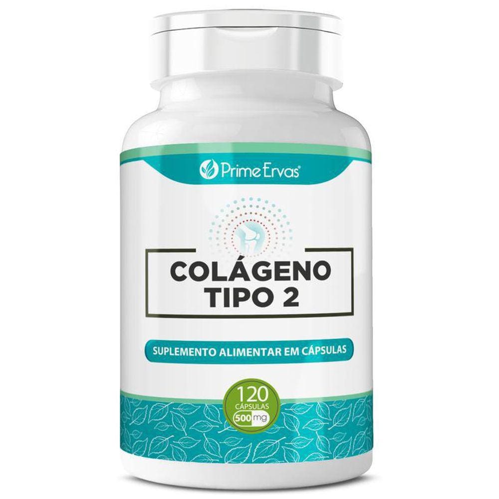 Colágeno Tipo 2 40Mg 120 Cápsulas Prime Ervas