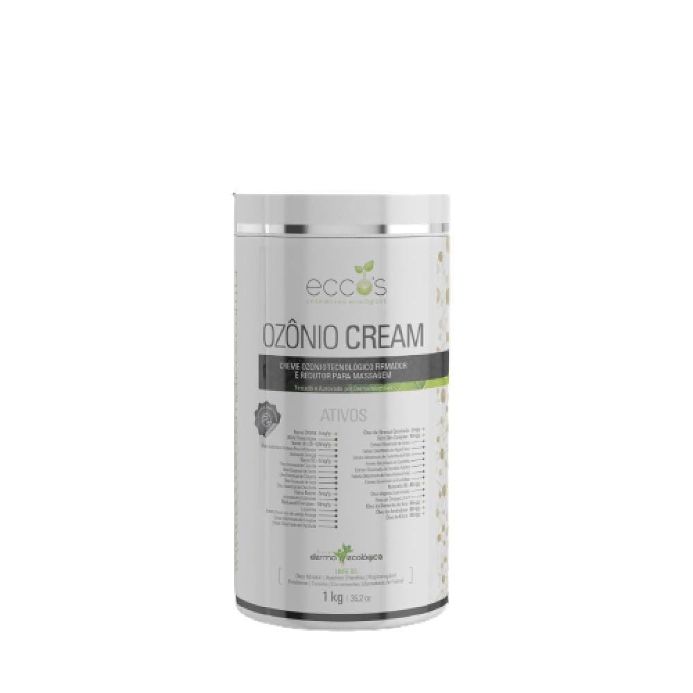 Creme Para Massagem Eccos Ozônio Cream 1Kg