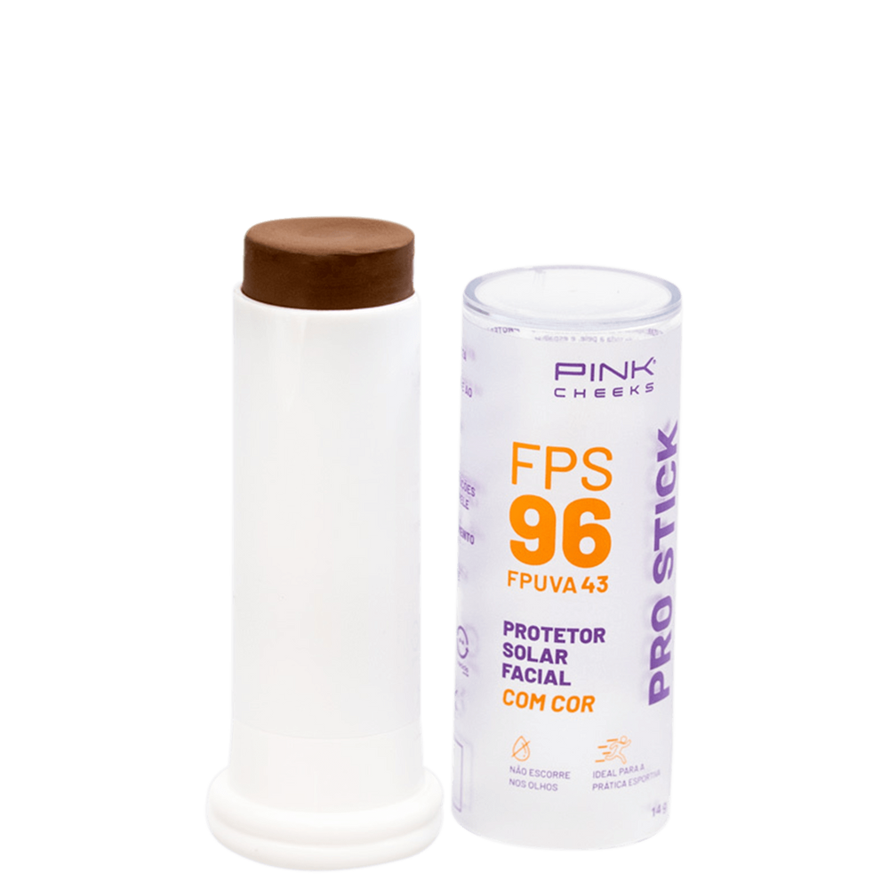 Pink Cheeks Pro Stick FPS96 Pro50 - Protetor Solar em Bastão com Cor 14g