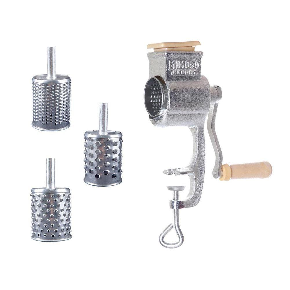 Ralador De Coco E Queijo Manual Multiuso Com 3 Ralos Mimoso
