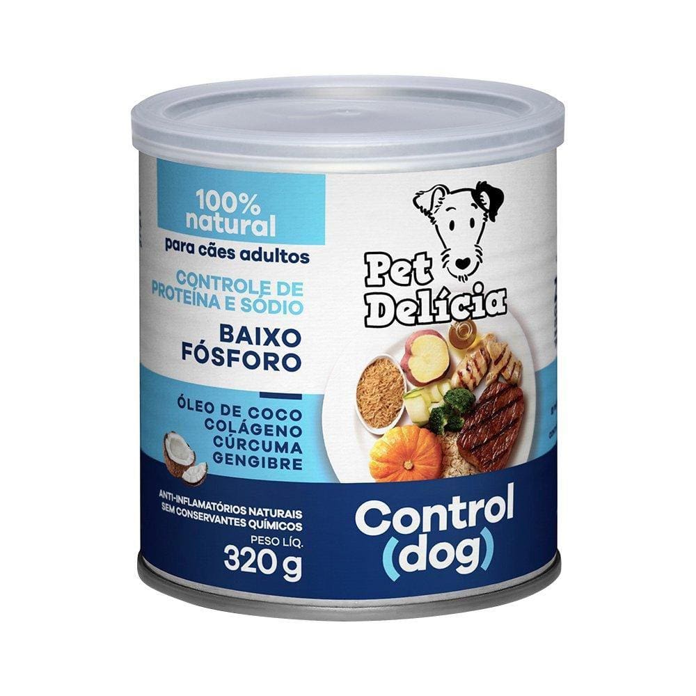 Ração Úmida Pet Delícia Control Dog Baixo Fósforo - 320 g