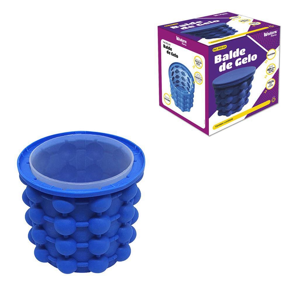 Balde D Gelo Silicone