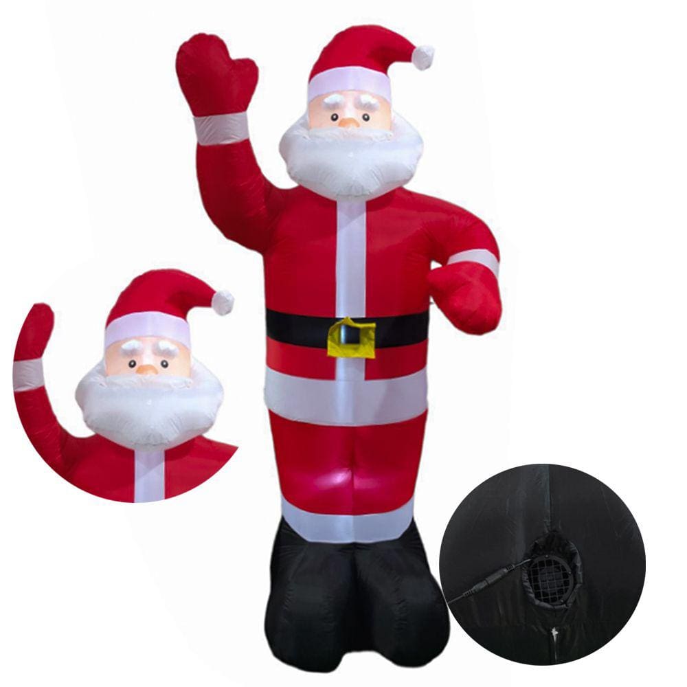 Papai Noel Natalino Inflavel Natal Gigante 3 Metros Casa Loja Shopping Restaurante Comemoraçao Festa Evento Decoraçao Fim de Ano Merry Christimas