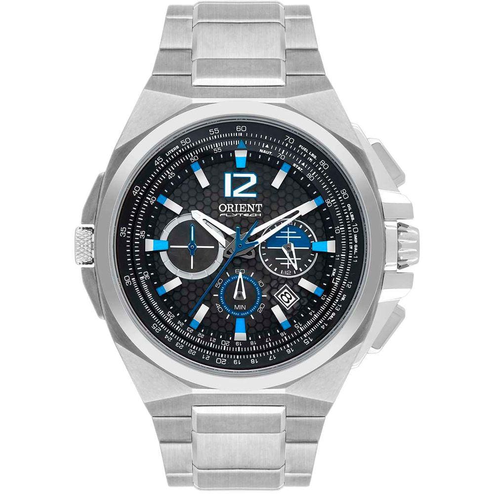 Relógio Orient Masculino Ref: Mbttc017 G2gx Flytech Solar Titânio