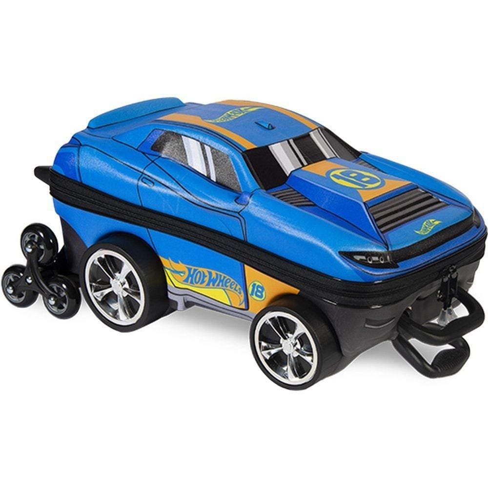 Mochila 3d Com Rodinhas D-Muscle Hot Wheels Marca Max Toys