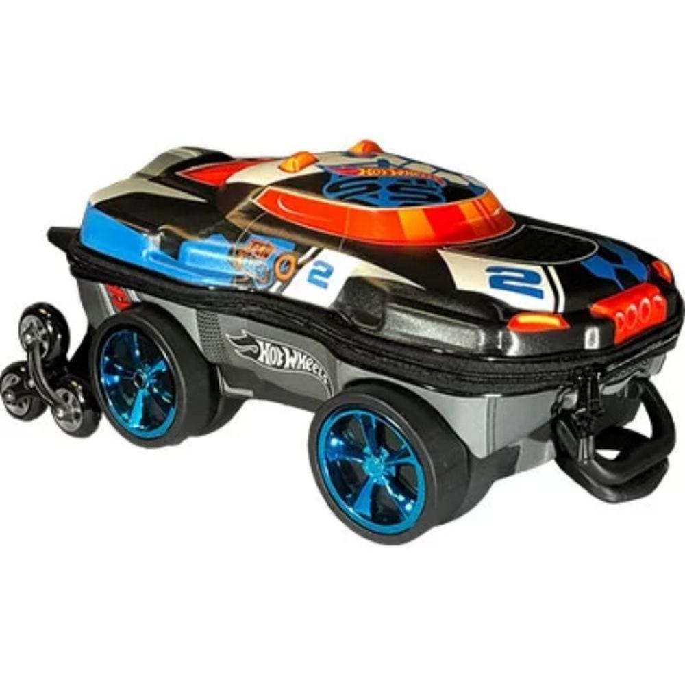 Mochila 3d C/ Rodinhas Terrain Storm Hot Wheels Max Toys