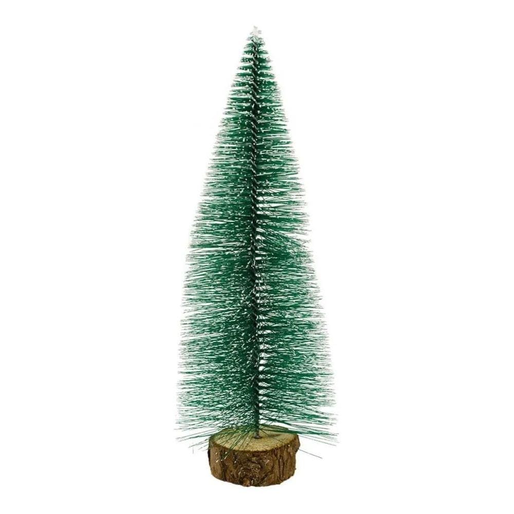 Mini Árvore Natal Base Tronco 25cm