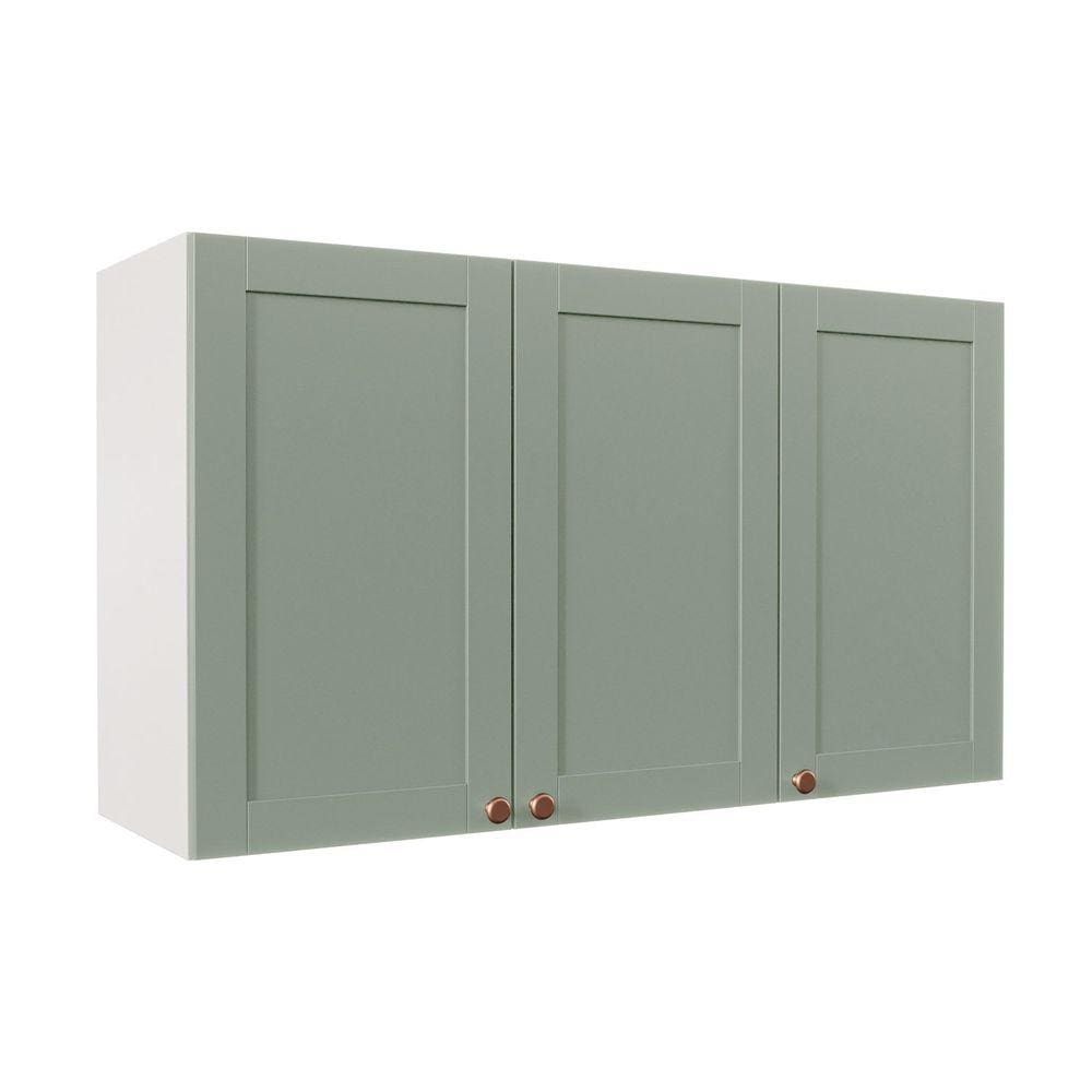 Armário Aéreo 3 Portas 120cm Arizona CabeCasa MadeiraMadeira Branco/Menta