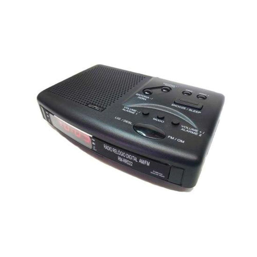 Rádio Relógio Digital Rm-rrd22 Motobras