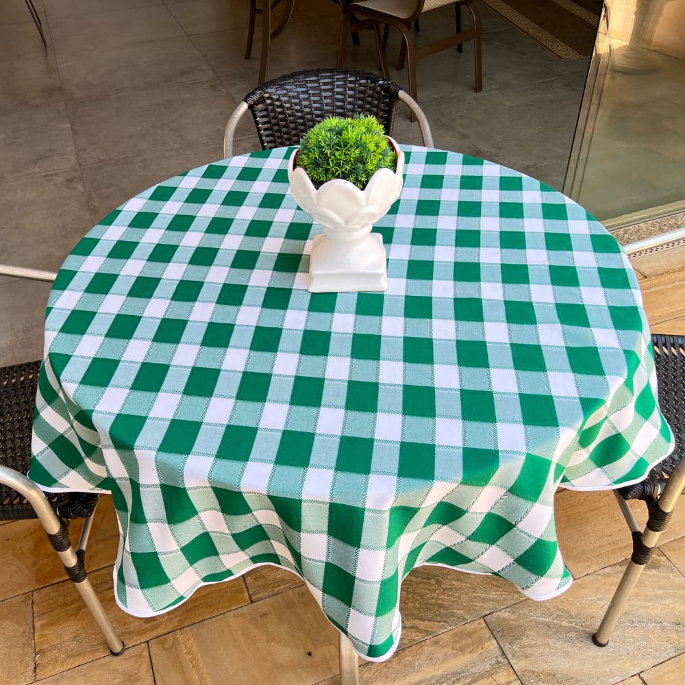 Toalha de Mesa Redonda Gourmet 1,45M Diâmetro