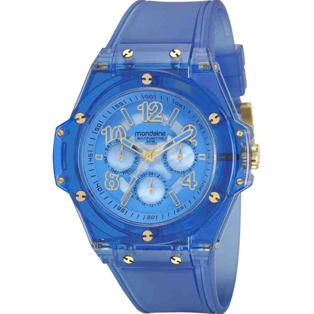 Relógio Azul Analógico Feminino Mondaine 99379LPMVNP1