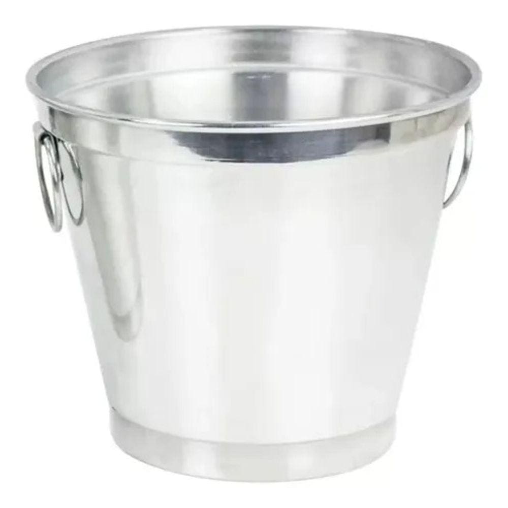 Kit 10 Balde Para Gelo E Cerveja 6,5 Litros Alumínio