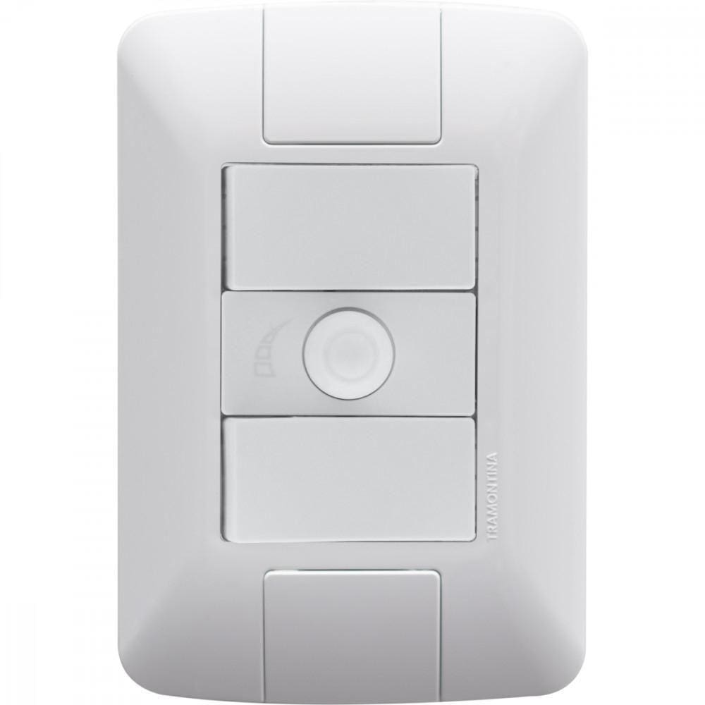 Conjunto 4X2 Variador De Ventilador Bivolt Aria Branco