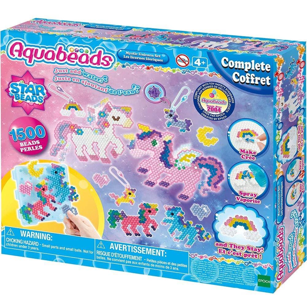 Conjunto Aquabeads Mystic Unicorn Set Star Beads - Epoch