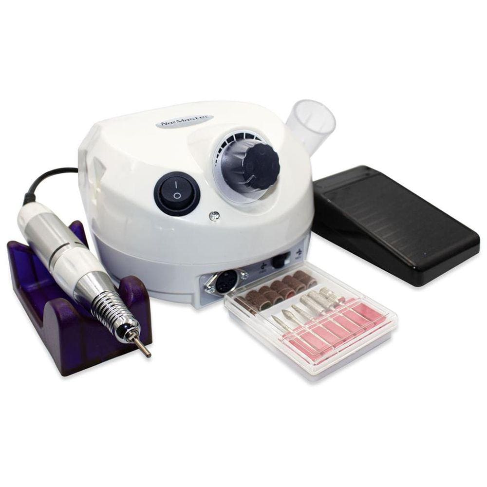 Lixadeira Motor Elétrica Unhas Nail Master 35.000 RPM 30W Porquinho Bivolt
