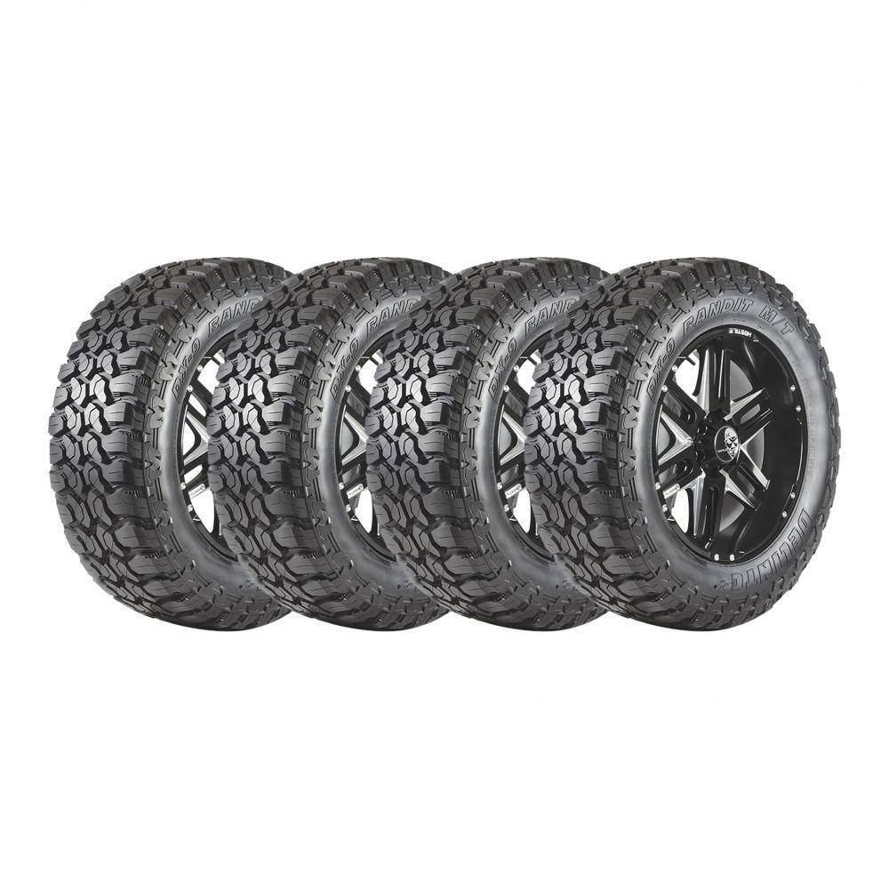 Kit 4 Pneus Delinte Aro 17 35X12.50R17 DX-9 Bandit M/T 10 Lonas 121Q