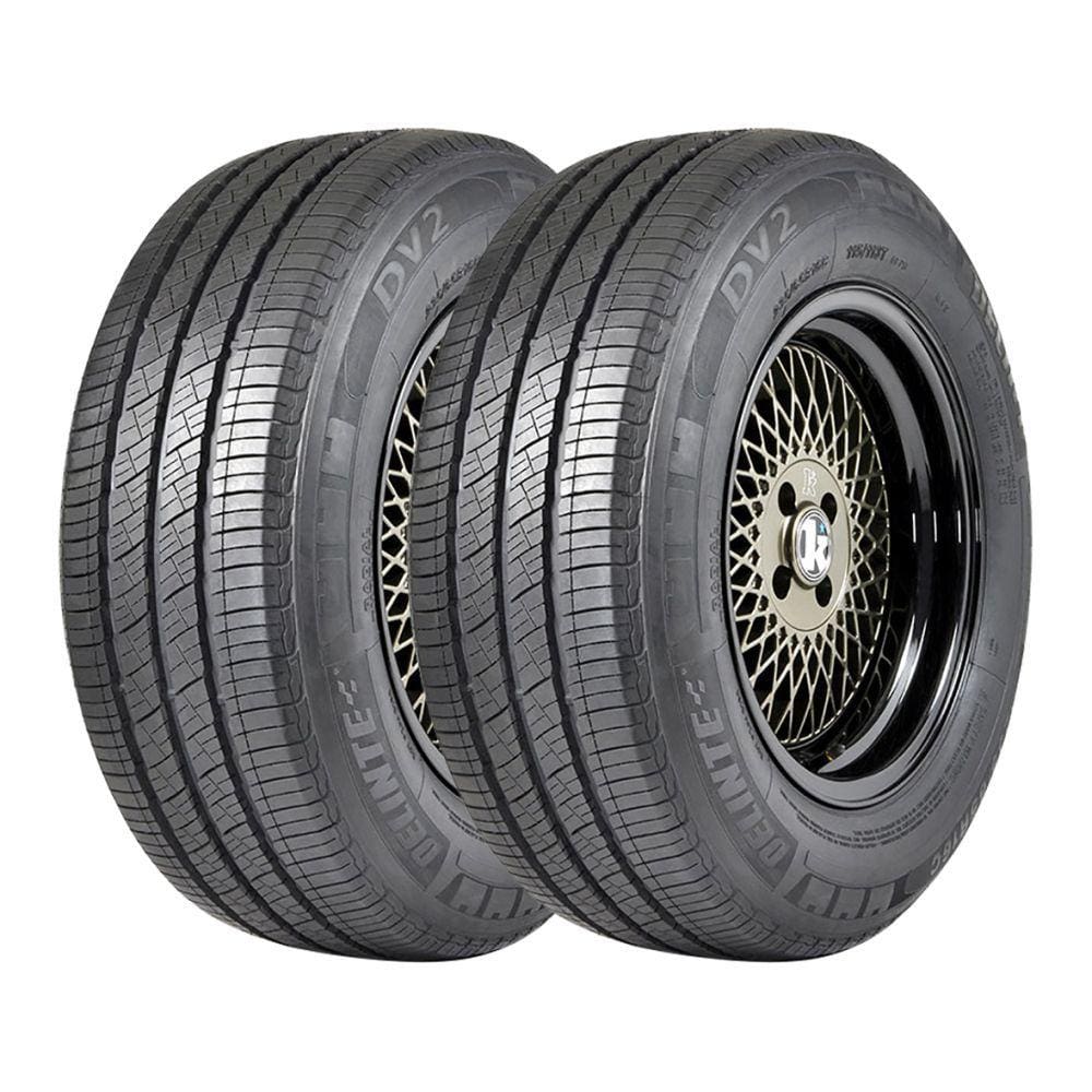 Kit 2 Pneus Delinte Aro 16C 225/75 R16C DV2 10 Lonas 121/120S