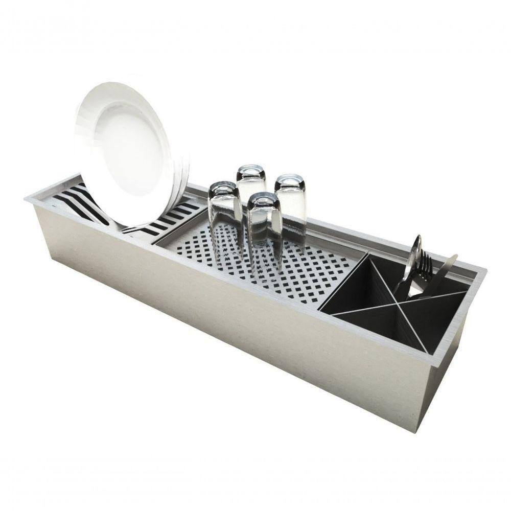 Calha Embutida Technox Industrial Acabamento Fino
