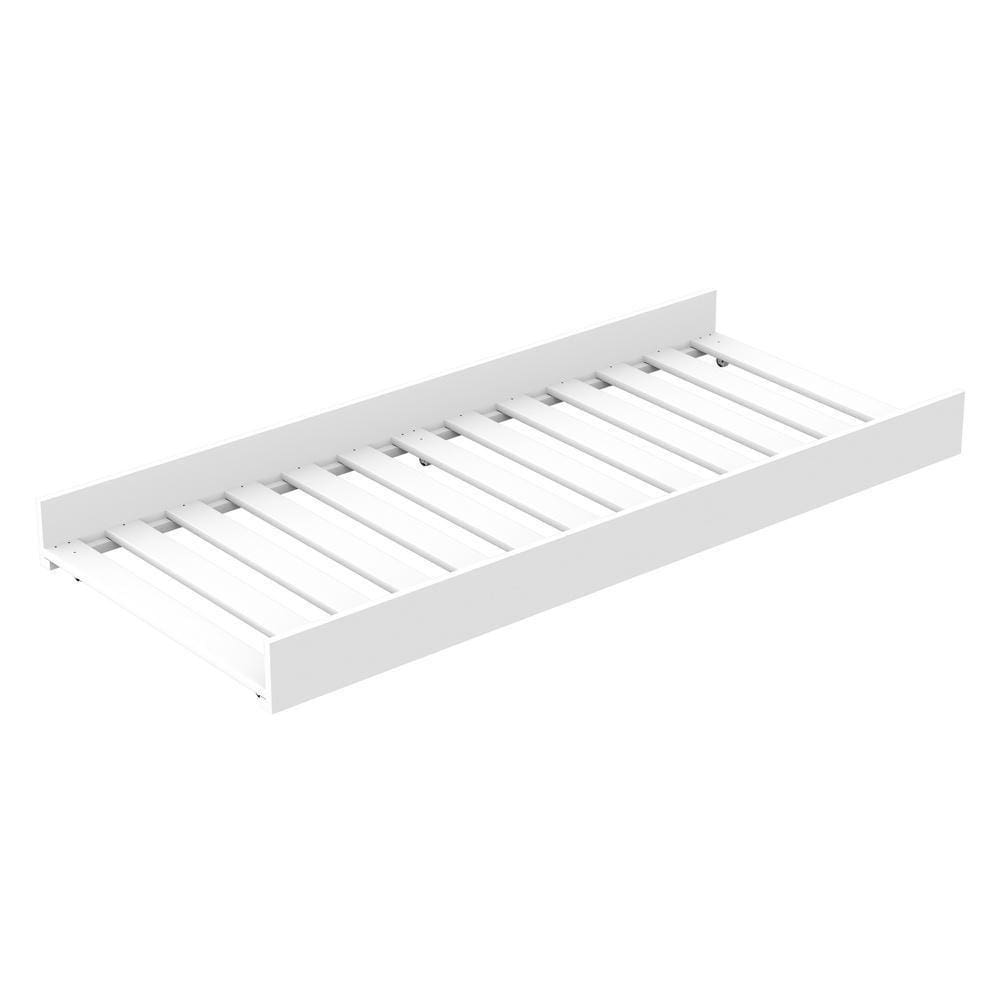 Cama Solteiro Auxiliar Cr40015 Branco Acetinado