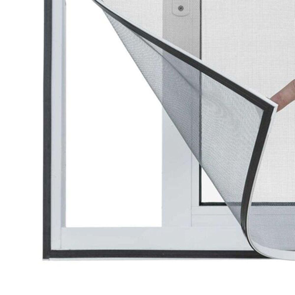 Tela Cortina Mosquiteiro Kit 3 Unid Ima Janela Magnetico