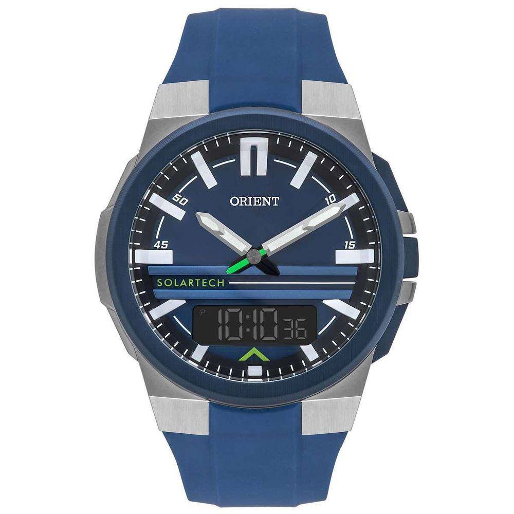 Relógio Masculino Orient Mtspa005 D1Dx Anadigi Solar