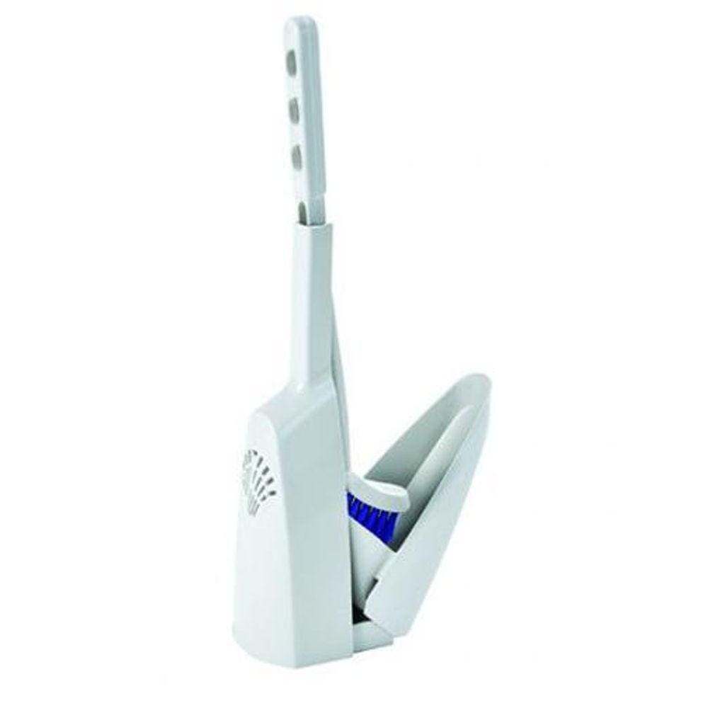 Escova Para Vaso Sanitário Para Limpeza Com Suporte Branco