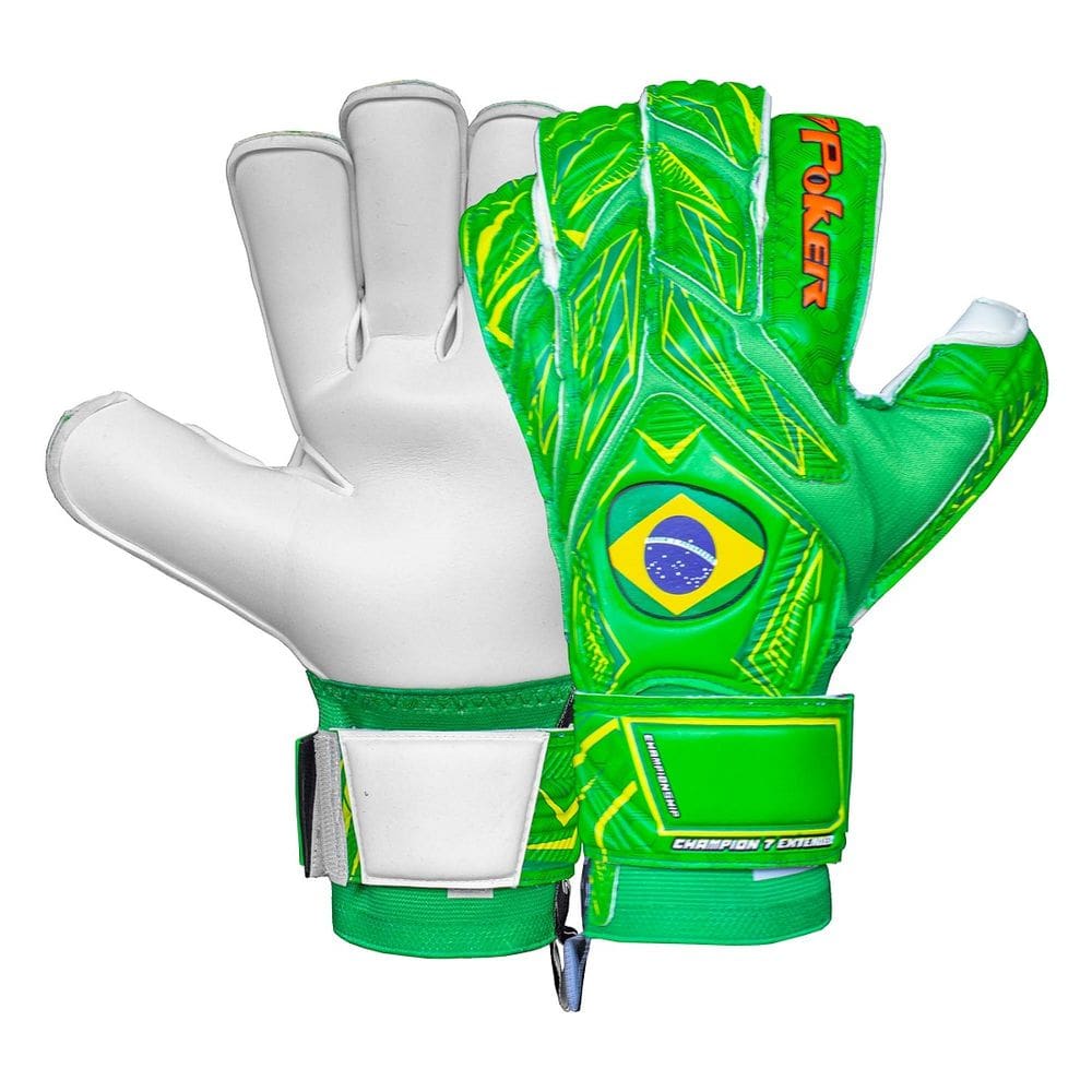 Luva de Goleiro Profissional Championship 7 Extrend Poker