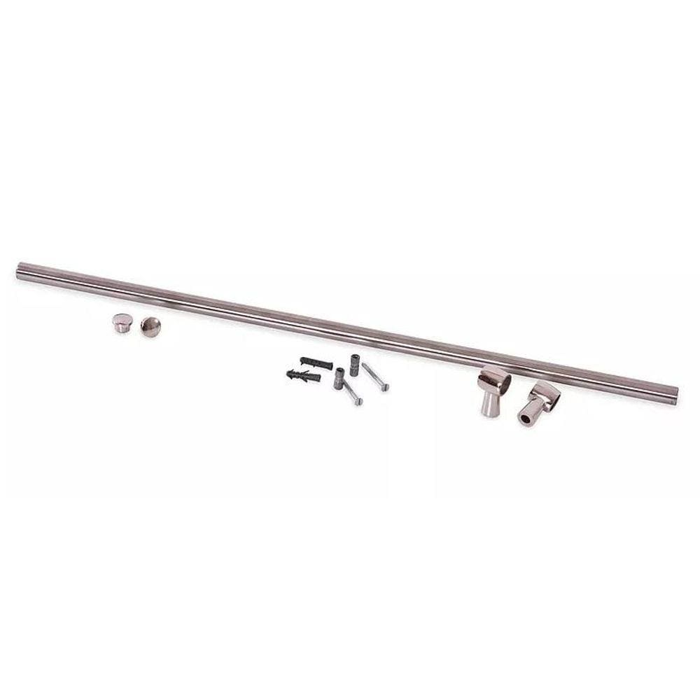 Tubo 60 cm Aço Inox Com Conectivos Para Cozinha 3039 Jomer