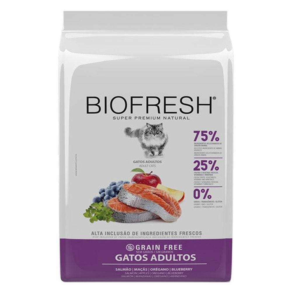Ração Biofresh Para Gatos Adultos Salmão - 400g