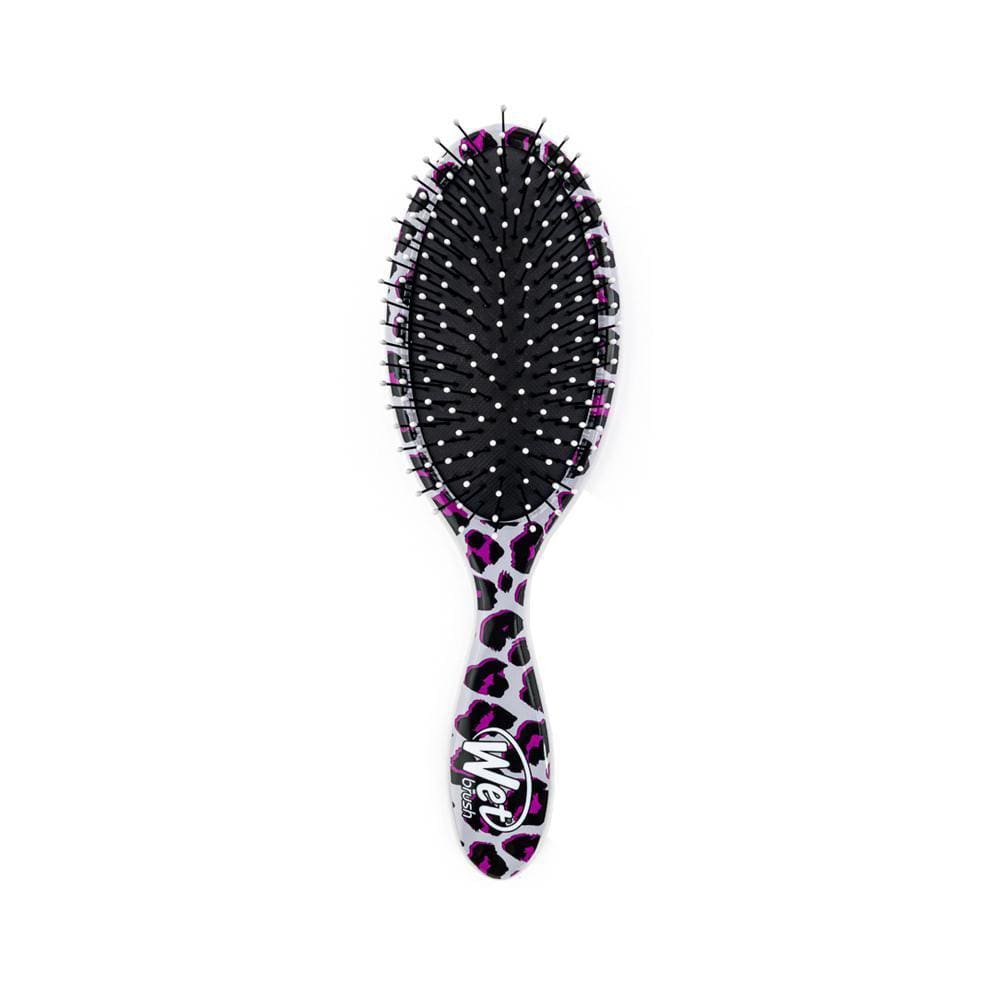Wetbrush origin detangler escova para desembaraçar leopardo pink