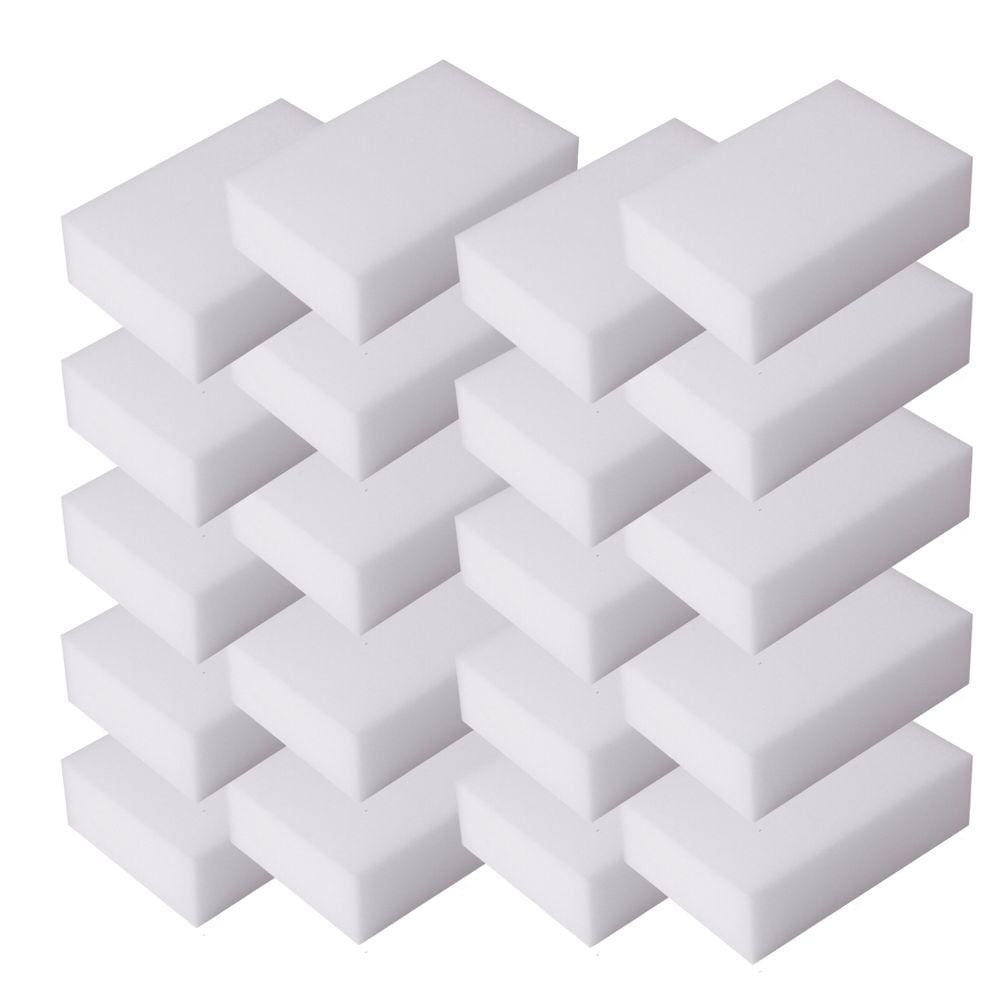 Kit 20 Esponja Mágica Bucha Melamina Max Clean Parede Vidro Tira Manchas