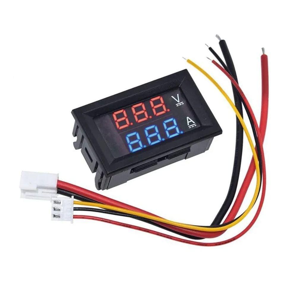 Display Voltimetro E Amperimetro Digital 10A 0100V
