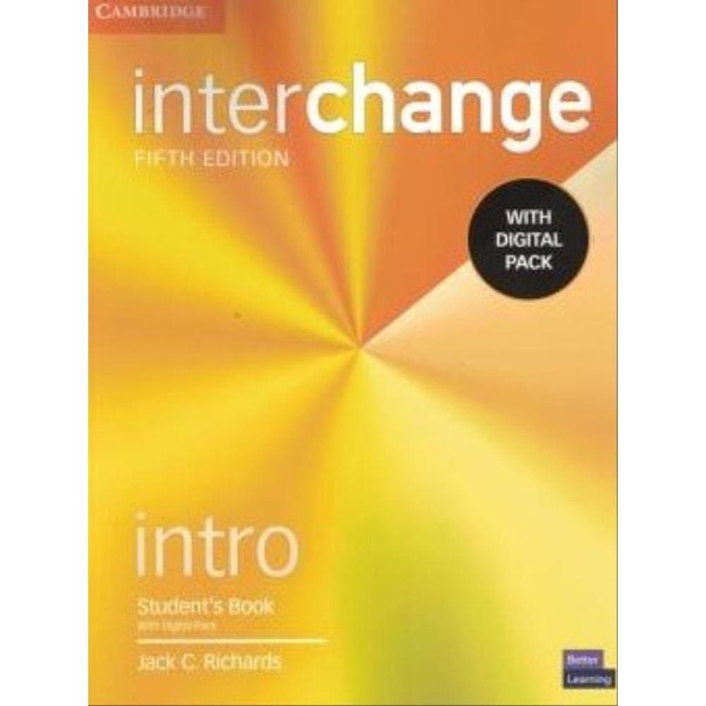 Interchange - Intro Student´S Book - With Digital Pack - Fifth Edition