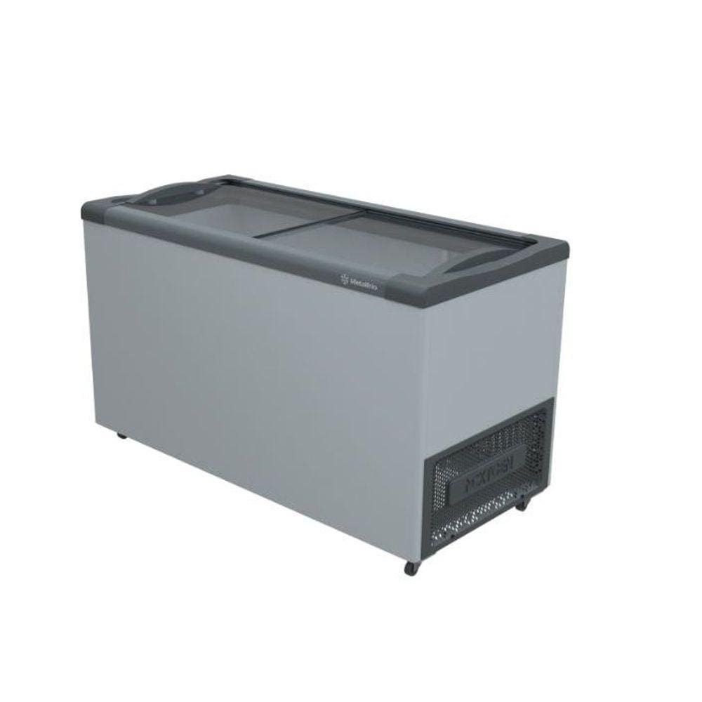 Freezer Horizontal Metalfrio Next Gen Supra - NF40SB - 127V - 388 litros - Tampa De Vidro Para Sorvetes E Congelados