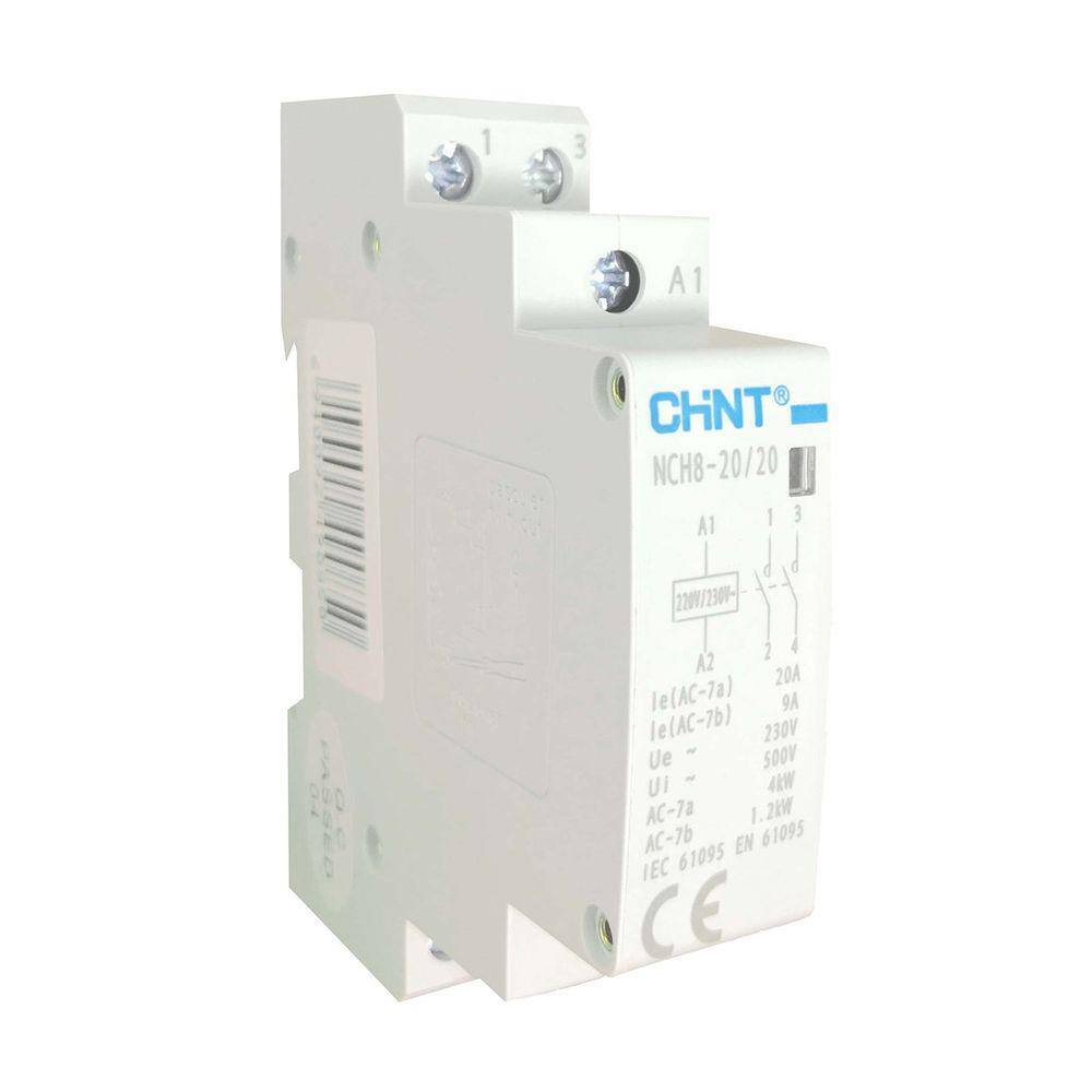 Contator Bipolar | NCH8-20/20 220/230VCA | Chint