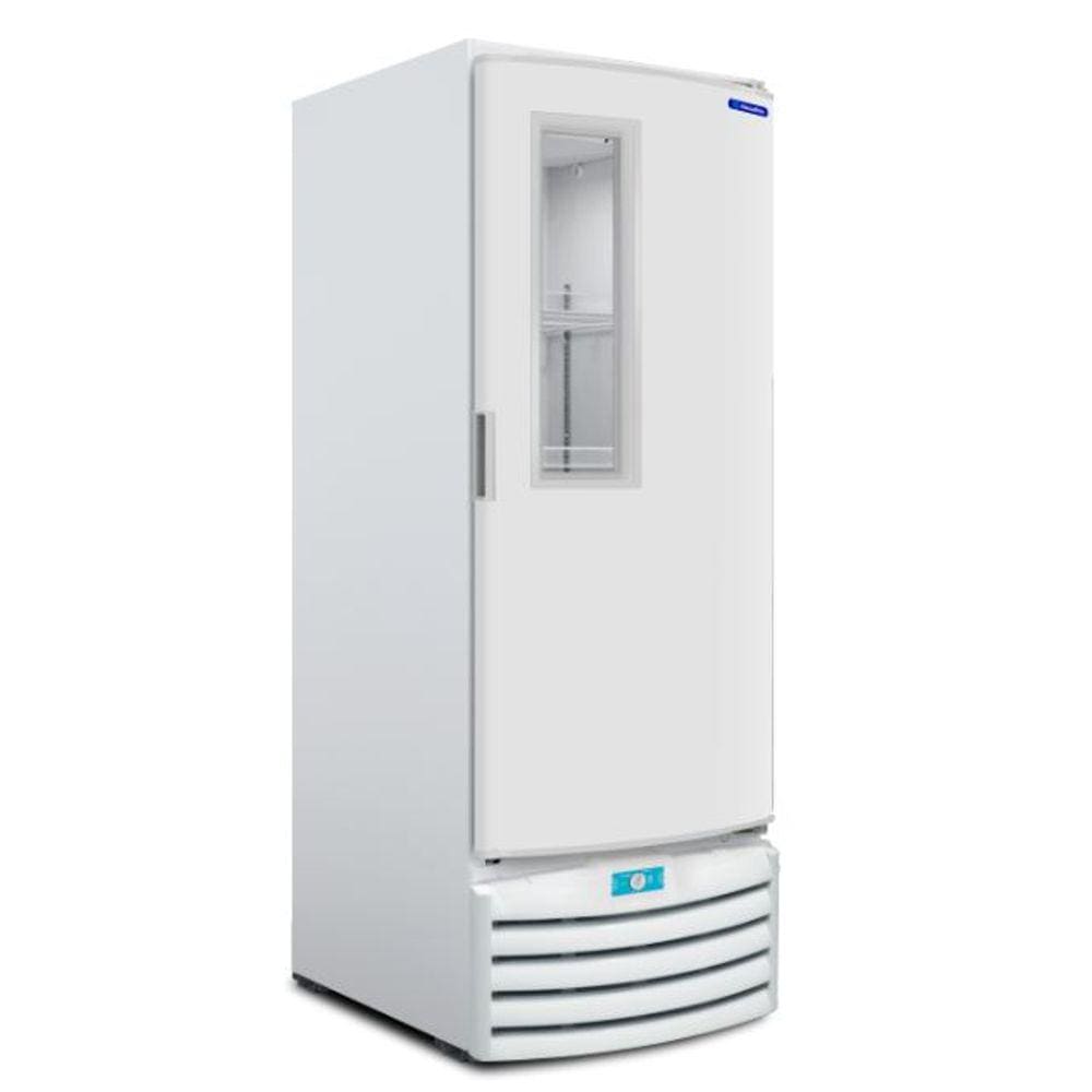 Refrigerador, Conservador e Freezer Vertical Metalfrio Tripla Ação VF55FT 220V 510 Litros Porta com Visor Branco
