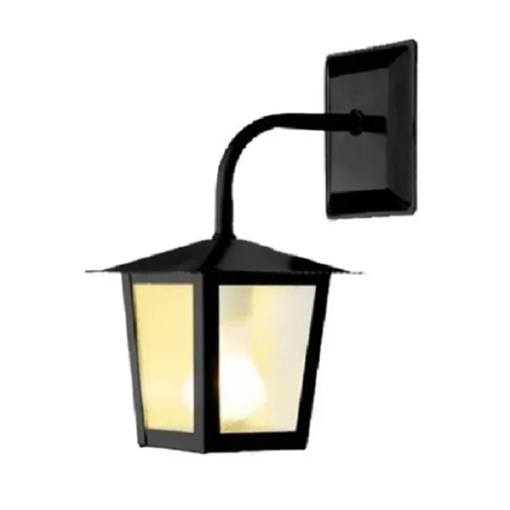 Arandela Luminaria Externo Quadrado Colonial ideal L2B
