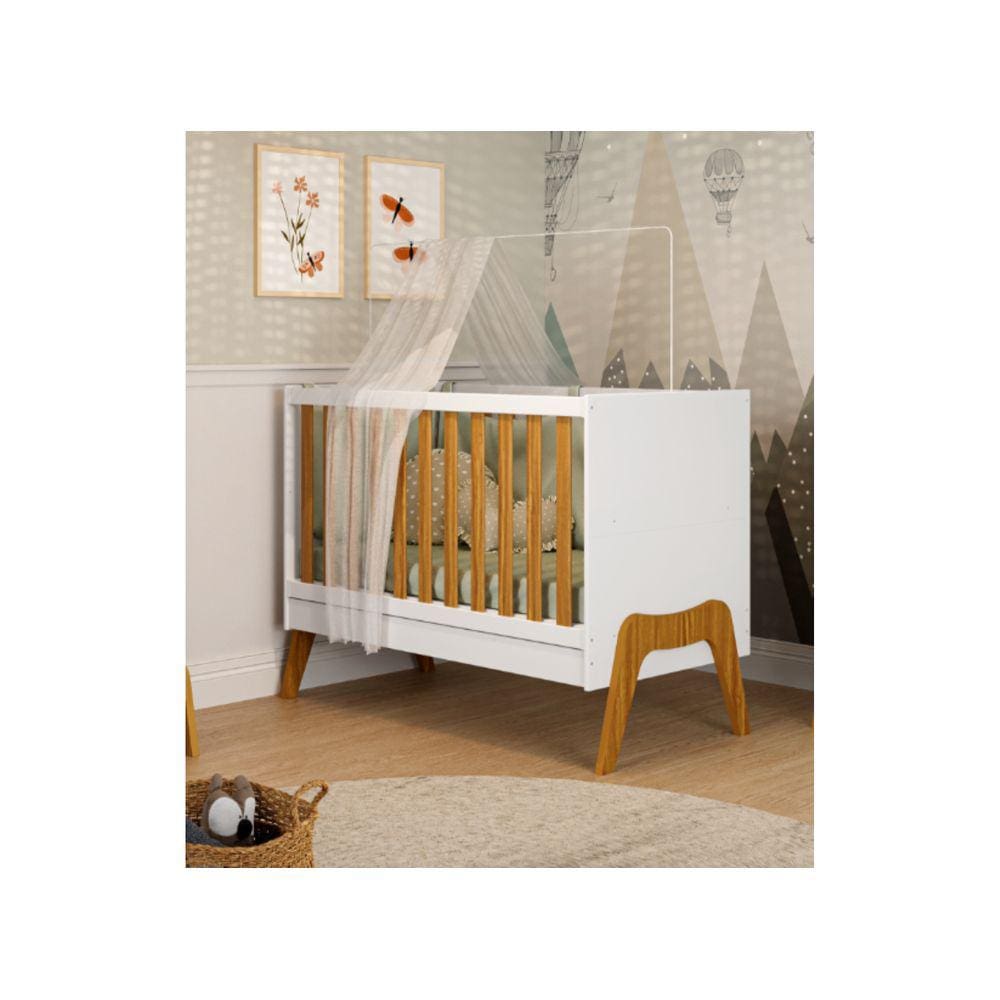 Berço Retro Moveis Peroba Guti 5x1 MDF