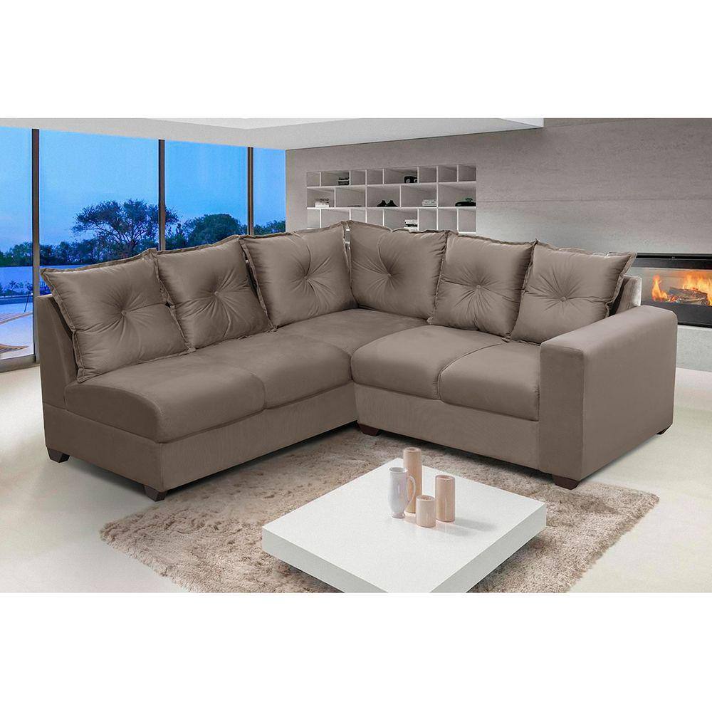 Sofa 2e3 lugares densidade 45 ou 33 Desconto e promoção no Extra